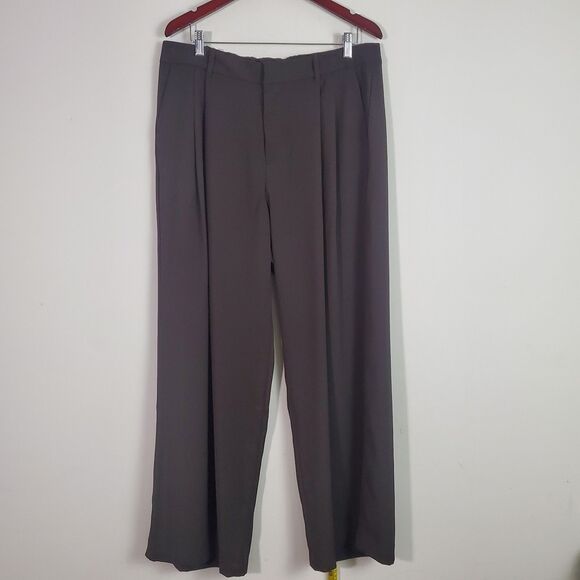Gap Women's Pants 16 Brown 365 High Rise Trouser Capsule Wardrobe Business - Picture 2 of 15
